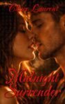Premade spicy contemporary romance book cover featuring a close-up couple in a heated near-kiss under warm amber light with subtle smoke, intense chemistry.
